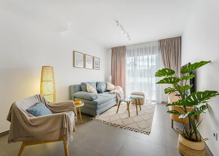 Tranquil Sunny With Private Rooftop Daire Granadilla De Abona